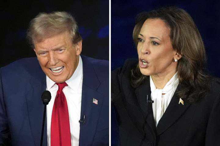 trump e harris